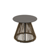 Salbeigrünes 360° drehbares Terrassen-Bistro-Set