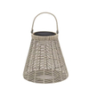 Glocken-Rattan-Solarlaterne